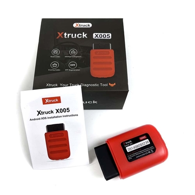 XTRUCK X005 Read fault codes and read data streams Forced Regeneration of DPF Heavy Duty Truck Diagnostic Tool
