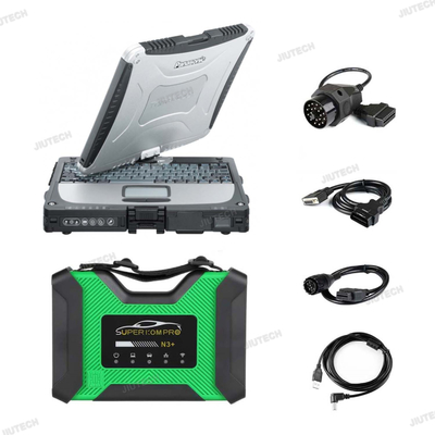 OBD2 Scanner 2024 SUPER ICOM PRO N3 For B-MW MB PRO N3+ Support code Diagnostic&Programming programmer tool+CF19 laptop