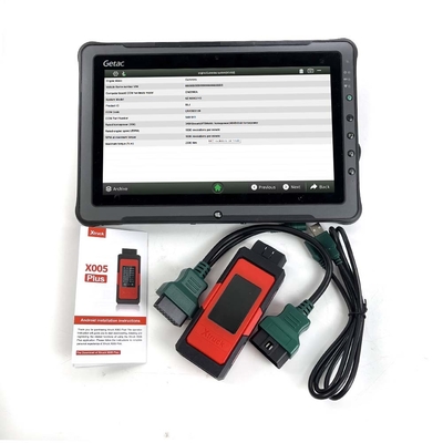 X005 Plus F110 tablet DPF Regeneration Data Read Truck Diagnostic Tool for SHAC-MAN WEICHAI SINOTRUK CNHTC Howo DongFeng