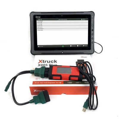 X005 Plus F110 tablet DPF Regeneration Data Read Truck Diagnostic Tool for SHAC-MAN WEICHAI SINOTRUK CNHTC Howo DongFeng