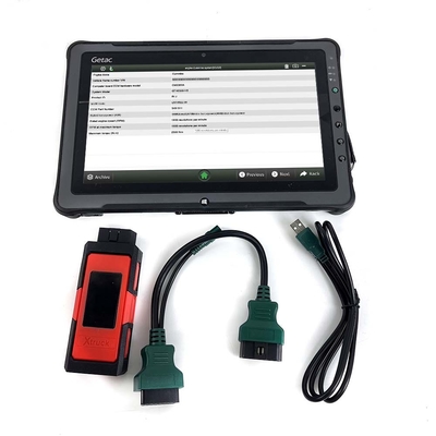 X005 Plus F110 tablet DPF Regeneration Data Read Truck Diagnostic Tool for SHAC-MAN WEICHAI SINOTRUK CNHTC Howo DongFeng