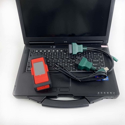 X005 Plus DPF Regeneration Data Read Truck Diagnostic Tool for SHAC-MAN WEICHAI SINOTRUK CNHTC Howo DongFeng+CF53 laptop
