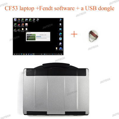 Agricultural Diagnostic Scanner Heavy Duty for AGCO EDT CANUSB Interface Electronic Tractor Diagnostic Tool V2024