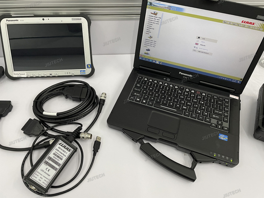 3 In 1 CLAAS CDS + Manual + Spare Parts Truck Tractor CANBUS MetaDiag Agriculture For CLASS Diagnostic Tool CF53 Laptop