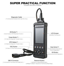 New Launch CR7001F Code Reader Auto Diagnostic tool With ABS Bleeding,Battery Management System Reset diagnostic adapter