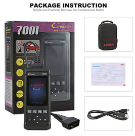 100% Original Launch DIY Code Reader CReader 7001F Full OBD 2 test + 6 Special functions with Lifetime free up date Onli