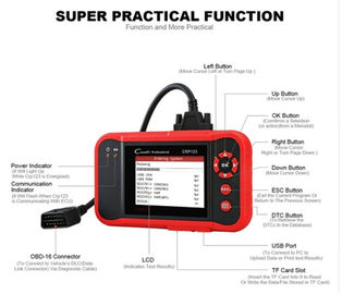 LAUNCH Creader CRP123 obd2 eobd code reader Auto Diagnostic tool test Engine ABS SRS Airbag AT CRP 123 scanner PK Creade