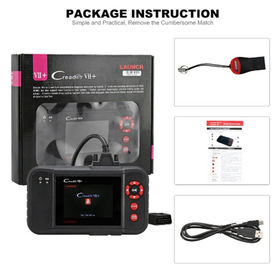 LAUNCH OBD 2 auto diagnostic scanner Creader VII+ OBD2 car code reader tool supports 4 system of ENG ABS AT SRS for 30 b