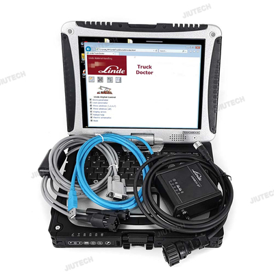 Linde Canbox BT Diagnostic Tool with CF19 Laptop for Forklift