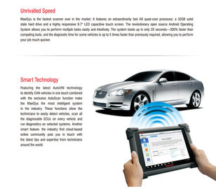 Autel Maxisys MS908 Automotive Diagnostic Scanner Tool and Analysis System with All Systems Diagnosis and Advanced Codin