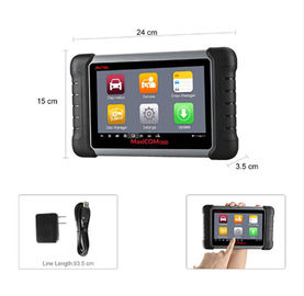 Autel Original MaxiCOM MK808 Diagnostic Tool 7-inch LCD Touch Screen Swift Diagnosis Functions of EPB/IMMO/DPF/SAS/TMPS