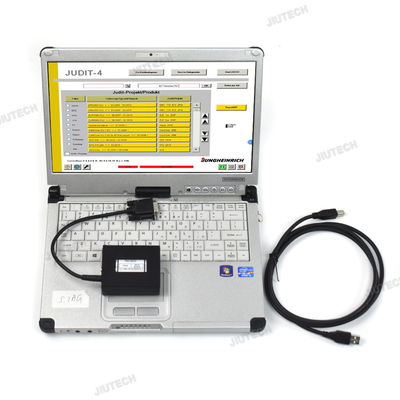 CF C2 laptop+V4.37 forklift for Judit Incado Box Jungheinrich 4 scanner for judit 4 Parts catalog ET EN diagnostic tool