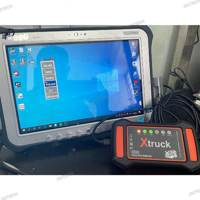 Multi-Brand Xtruck Y009 HDD+FZ-G1 Tablet Multi-system DATA LINK Heavy duty Commercial Vehicles truck diagnosis kit
