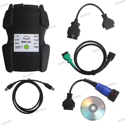 Man T200 Man-cats Heavy Duty Truck Diagnostic Scanner T200 Man Diagnostic Kit T200 Ethernet Cable Version with Software V14.01