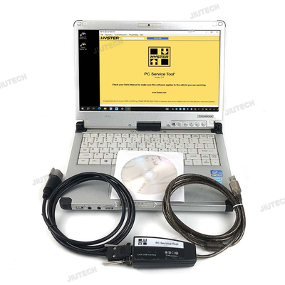 CF C2 Laptop+V4.99 For Yale Hyster PC Service Tool CAN USB Interface Diagnostic Cable Ifak Forklift Auto Diagnositc Tool