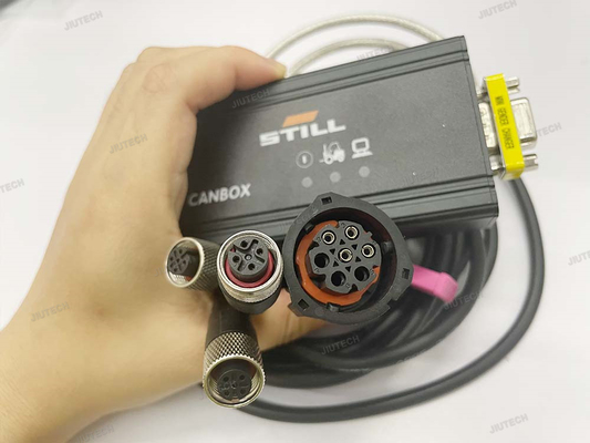 CF19 Laptop + For Still Incado Box Diagnostic Kit With Software For Still Forklift Diagnose Tool Canbox STILL Forklift Scanner Tools STILL CANBOX USB (OEM) 50983605400 STILL FORKLIFT CANBOX INTERFACE