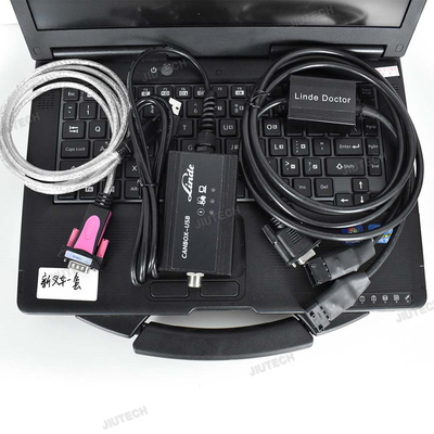 Linde Canbox Doctor Forklift Diagnostic Tool With Linde Pathfinder Forklift Diagnosis Scanner Software With CF53 Laptop