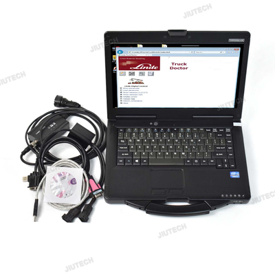CF54 Laptop+For Linde Canbox Doctor Pathfind Software For Linde Forklift Diagnostic Scanner Tool Linde 4 Pin Adapter