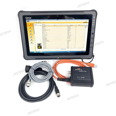 F110 TABLET For Still CANBOX 2 50983605400 Incado Forklift STEDS 8.21 Can Bus Still Diagnostic Tool Forklift Scanner Tool