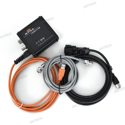 CF19 Laptop+Forklift Scanner Tool 8.21 For Still STEDS CANBOX 2 50983605400 Incado Can Bus With Software For Still Diagnostic Tool