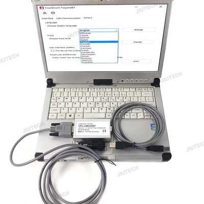 CPC-USB ARM7 Diagnostic Tool for Toyota BT Forklift TruckCom CANUSB Interface Technical Support and Remote Assistance