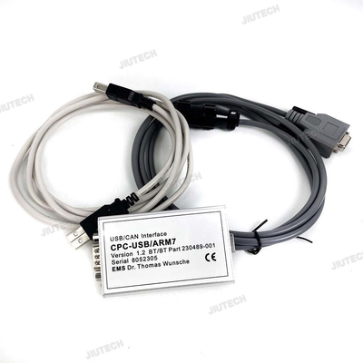 For Toyota BT Canbox CPC USB ARM7 Forklift Truck Canbox Tool CAN Interface Can Bus Line TruckCom Diagnostic Tool+CF53 Laptop