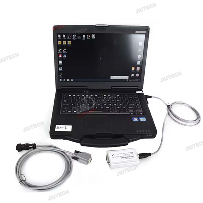 For Toyota BT Canbox CPC USB ARM7 Forklift Truck Canbox Tool CAN Interface Can Bus Line TruckCom Diagnostic Tool+CF53 Laptop