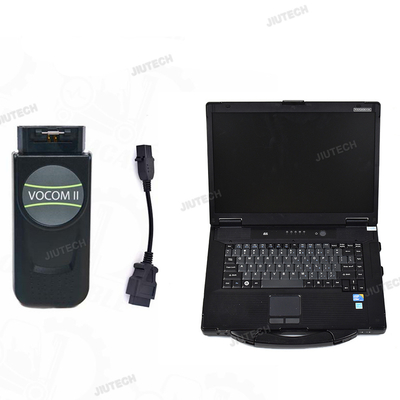 Original Mini Volvo VocomII Adapter 88894200 Truck Diagnostic Tool Support Wifi Work for Volvo/Renault/UD/Mack Truck+CF53 laptop