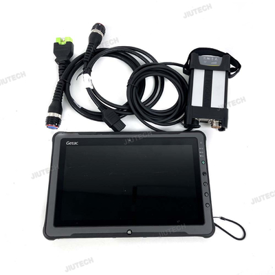 For volvo Vocom II V2.8 PTT 88890400 Vocom 2 Diagnostic Tool WIFI DEV2 Heavy Duty Truck Diagnostic Scanner + F110 tablet Laptop