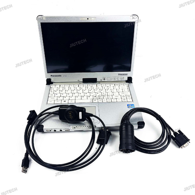 CANfox Interface Deutsch Cable Easy Friendly Engine Diagnostics Tool for Liebherr for Wheelloader/Telehandler with CFC2 laptop