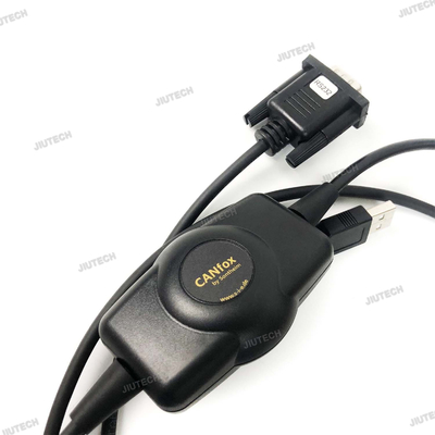 CANfox Interface Deutsch Cable Easy Friendly Engine Diagnostics Tool for Liebherr for Wheelloader/Telehandler with CFC2 laptop