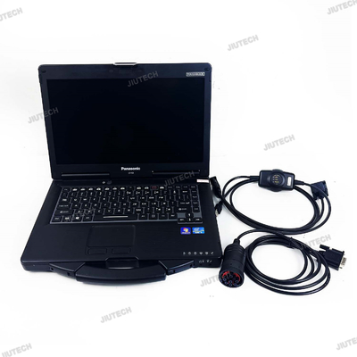 CF53 Laptop and For InPower Pro Connecting Cable for INSITE ATS Tool InPower ONAN Truck Excavator Diagnostic Tool