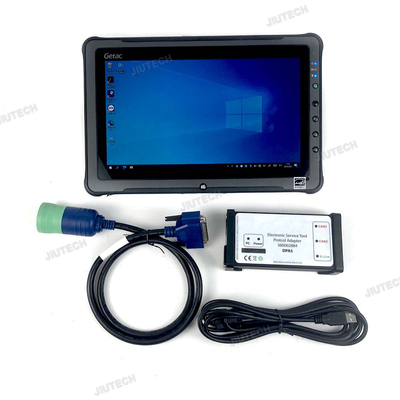 Full System for DPA5 Trailer Bus Wheel Loader Excavator DPA5 V9.9 Heavy Duty Truck Code Reader Diagnostic Tool+F110 tablet