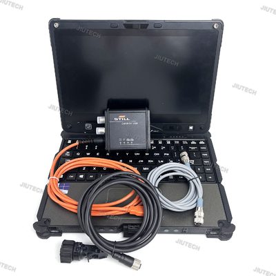 For Still Forklift Canbox 50983605400 Diagnostic Cable Still Box Can Bus Line Still CANBOX 2 Diagnosis Tool with Getac Laptop