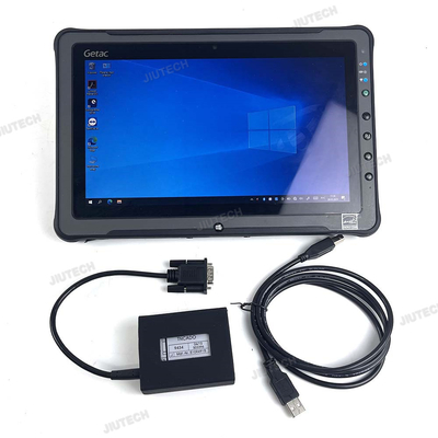 F110 tablet with For Judit Incado Box Jungheinrich 4 Forklift Diagnostic Tool with 4.37 Software Parts Catalog Judit ET EN Diagnostic Tools