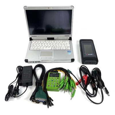 For ZF function to read fault codes for Xtruck chassis inspection for Heavy Duty Truck ZF Fast wabco knorr Diagnostic Tool with CFC2 Laptop