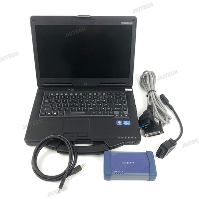For Kubota Diagnostic Tool Kubota Diagmaster Python Takeuchi Denso Dst-i Diagmaster Interface+Thoughbook CF53 Laptop