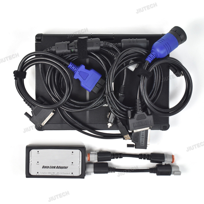 CFC2 laptop with For Cummins Inline 6 Plus V7.6.2 With Keygen Data Link Adapter Heavy Duty Diagnostic Tool Full Set Truck Scanner