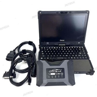 V110 laptop with Super for MB PRO M6 DOIP VCI WiFi Update of Star Professional for BENZ Dealer Diagnosis for Mercedes Car Truck Bus VAN Scanner