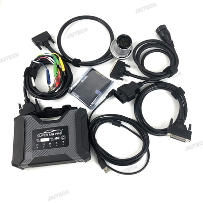 SUPER MB PRO M6+ DoIP MB Diagnostic Scanner With All Cables Fit For Trucks And Cars With 512G SSD + CF53 Laptop