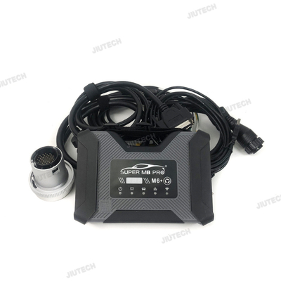 SUPER MB PRO M6+ DoIP MB Diagnostic Scanner With All Cables Fit For Trucks And Cars With 512G SSD + CF53 Laptop