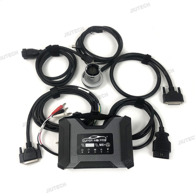 V110 laptop with SUPER MB PRO M6+ DoIP MB Diagnostic Scanner With All Cables Fit For Trucks And Cars With SSD