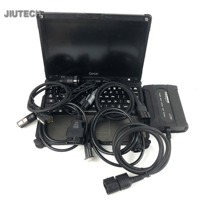 Diagnostic Tool for Doosan Uvim Forklift Excavator Loader Diagnostic Scanner with Getac V110 Laptop Communication Interface Heavy Duty Equipment Engine