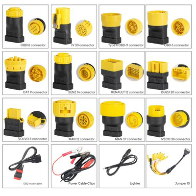 [EU/UK Ver]LAUNCH X431 PRO3S+ SmartLink HD for Diesel & Gasoline  Bi-Directional Scan Tool Support ECU Coding CANFD DOIP J2534 Programming 12V/24V Auto auth for FCA/SGW