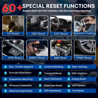 [EU/UK Ver]LAUNCH X431 PRO3S+ SmartLink HD for Diesel & Gasoline  Bi-Directional Scan Tool Support ECU Coding CANFD DOIP J2534 Programming 12V/24V Auto auth for FCA/SGW