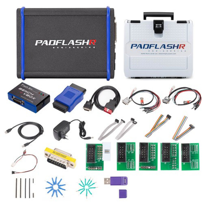 PADFLASH Full Version ECU Programmer with USB Dongle Multi-Port Connectivity OBD Bench Boot Supports Checksum VR Files Wide Compatibility