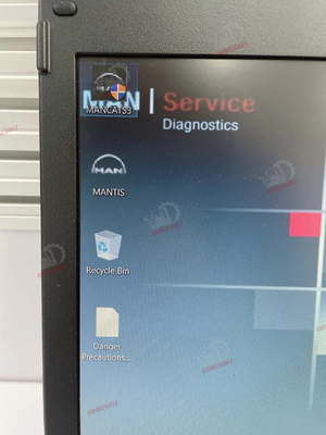 For M-A-N T427 DIAGNOSTIC TOOL TRUCK DIAGNOSTIC INTERFACE Parameter Programming Device WLAN Calibration Monitoring CF53 Laptop