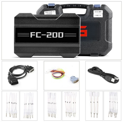 CG FC200 ECU Programmer Full Version with MPC5XX Adapter for BOSCH MPC5xx Read/Write Data on Bench Data Processing