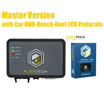 Original Alientech KESS V3 KESS3 Master Version ECU and TCU Programming Tool with Car OBD-Bench-Boot LCV Protocol