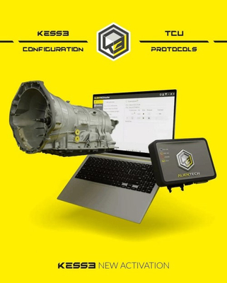 Original Alientech KESS V3 Master Version ECU and TCU Programming Tool with TCU Protocol Combine 3 Operating Modes Supports  OBD BENCH and BOOT via Read/ Write/ Clone TCUs